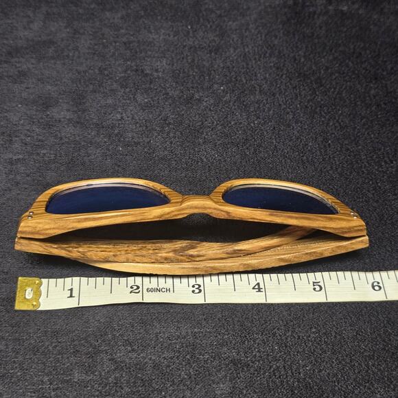 Limited Edition Lifestyle Apparel Polarized Wood Sunglasses Wooden Frame Glasses - Picture 9 of 11